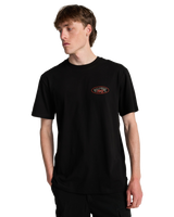 The Billabong Mens Orbit Arch T-Shirt in Black