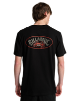 The Billabong Mens Orbit Arch T-Shirt in Black