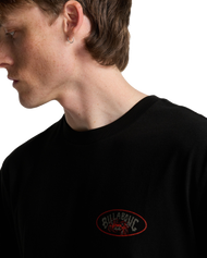 The Billabong Mens Orbit Arch T-Shirt in Black