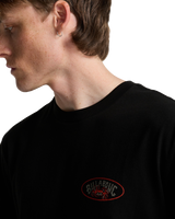 The Billabong Mens Orbit Arch T-Shirt in Black