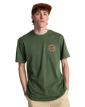 The Billabong Mens Rotor T-Shirt in Hunter