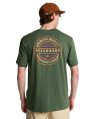 The Billabong Mens Rotor T-Shirt in Hunter