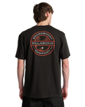 The Billabong Mens Rotor T-Shirt in Washed Black