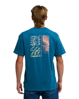 The Billabong Mens The Feeling T-Shirt in Real Teal