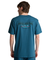The Billabong Mens Burleigh T-Shirt in Real Teal