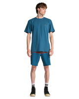 The Billabong Mens Burleigh T-Shirt in Real Teal