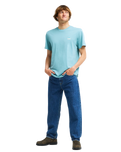 The Billabong Mens Icon Wave T-Shirt in Blue Haze