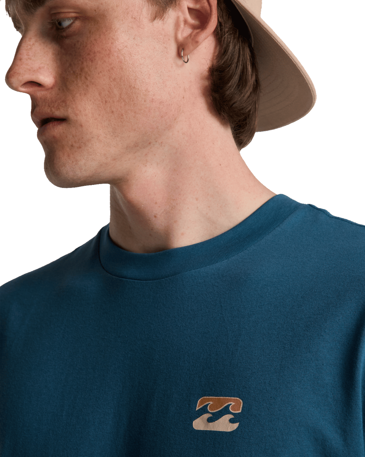 Icon Wave T-Shirt in Real Teal