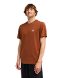 The Billabong Mens Icon Wave T-Shirt in Tortoise Shell