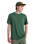 The Billabong Mens Re Issue T-Shirt in Emerald Green