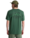 The Billabong Mens Re Issue T-Shirt in Emerald Green