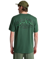 The Billabong Mens Re Issue T-Shirt in Emerald Green