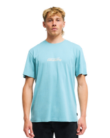 The Billabong Mens Word Mark T-Shirt in Blue Haze