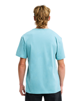 The Billabong Mens Word Mark T-Shirt in Blue Haze