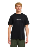 The Billabong Mens Word Mark T-Shirt in Black