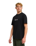 The Billabong Mens Word Mark T-Shirt in Black