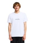 The Billabong Mens Word Mark T-Shirt in White