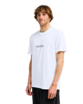 The Billabong Mens Word Mark T-Shirt in White