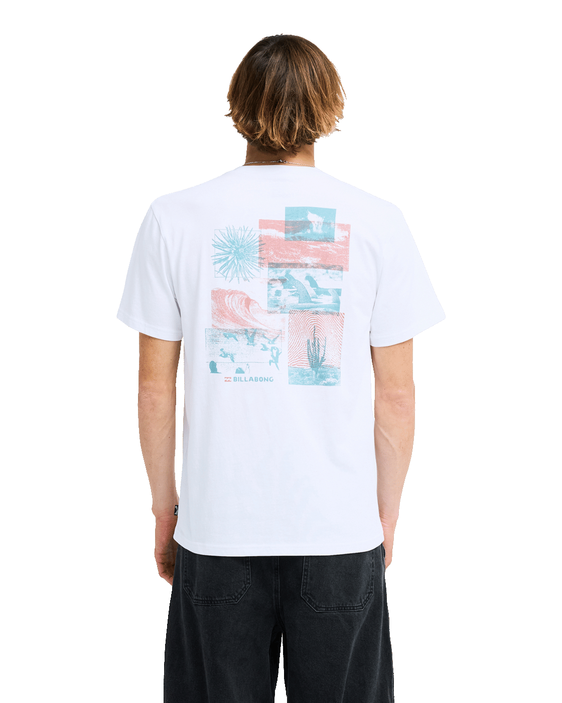 The Billabong Mens Montage T-Shirt in White