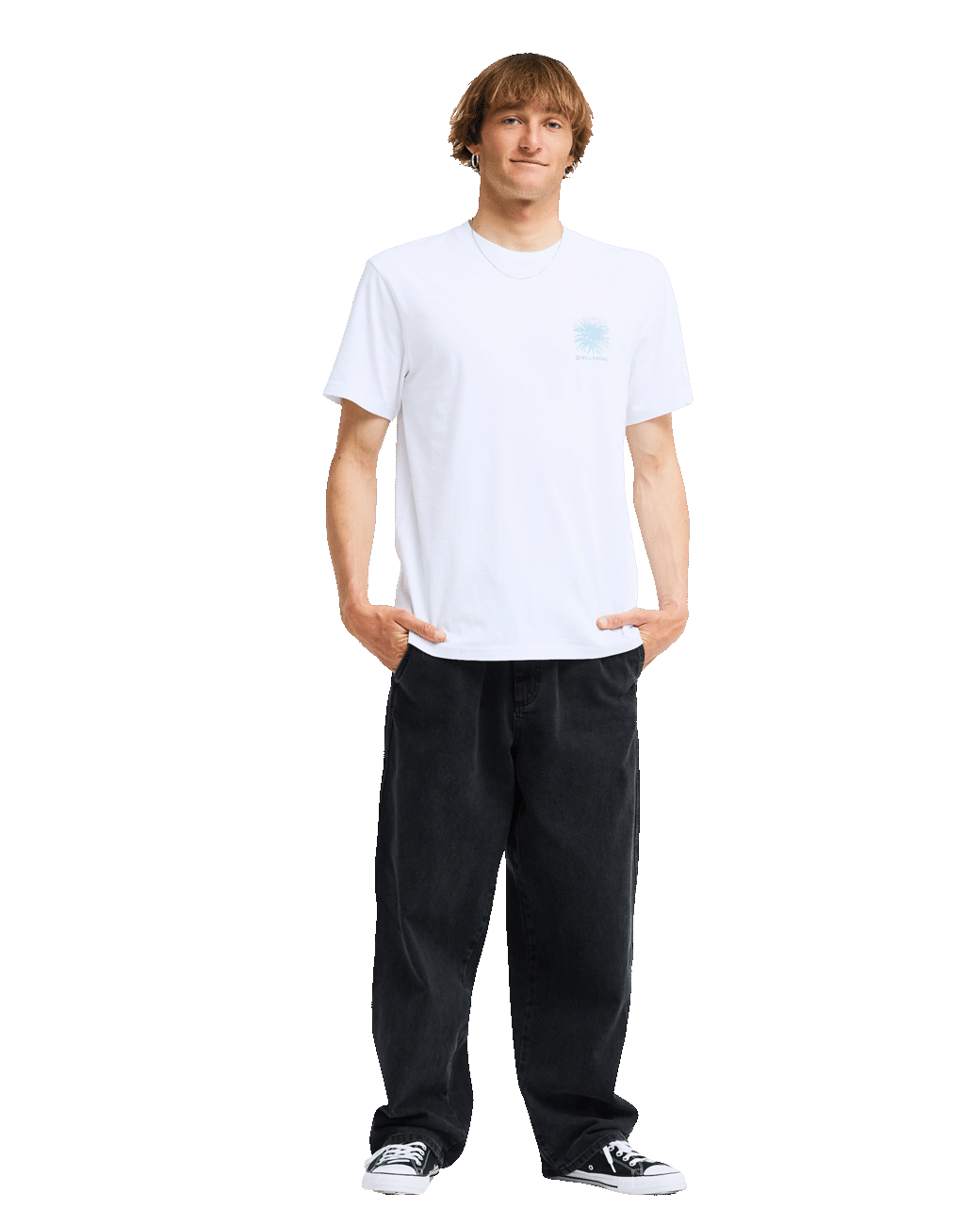 The Billabong Mens Montage T-Shirt in White