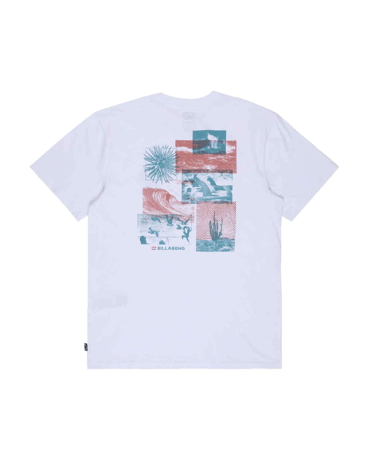 The Billabong Mens Montage T-Shirt in White