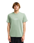 The Billabong Mens Arch Diamond T-Shirt in Sea Spray
