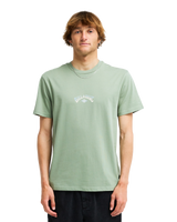 The Billabong Mens Arch Diamond T-Shirt in Sea Spray