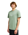 The Billabong Mens Arch Diamond T-Shirt in Sea Spray