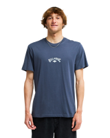 The Billabong Mens Arch Diamond T-Shirt in Ombre Blue