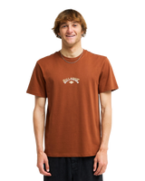 The Billabong Mens Arch Diamond T-Shirt in Tortoise Shell