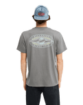 The Billabong Mens Diamond Vision T-Shirt in Pewter