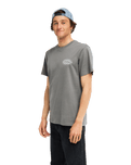 The Billabong Mens Diamond Vision T-Shirt in Pewter