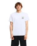The Billabong Mens Island Beats T-Shirt in White