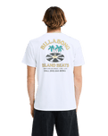 The Billabong Mens Island Beats T-Shirt in White