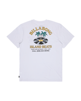 The Billabong Mens Island Beats T-Shirt in White