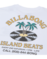 The Billabong Mens Island Beats T-Shirt in White