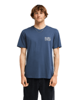 The Billabong Mens Segment T-Shirt in Ombre Blue