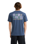 The Billabong Mens Segment T-Shirt in Ombre Blue