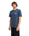 The Billabong Mens Segment T-Shirt in Ombre Blue