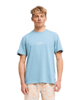 The Billabong Mens Droppin T-Shirt in Blue Fog