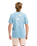 The Billabong Mens Droppin T-Shirt in Blue Fog