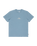 The Billabong Mens Droppin T-Shirt in Blue Fog