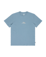The Billabong Mens Droppin T-Shirt in Blue Fog