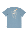 The Billabong Mens Droppin T-Shirt in Blue Fog
