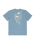 The Billabong Mens Droppin T-Shirt in Blue Fog