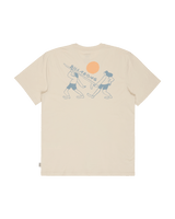 The Billabong Mens Ty Williams Carry On T-Shirt in Oatmeal