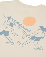 The Billabong Mens Ty Williams Carry On T-Shirt in Oatmeal