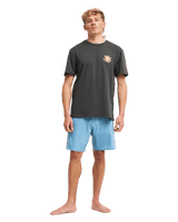 The Billabong Mens Ty Williams Sun Rays T-Shirt in Raven