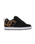 The DC Shoes Womens Court Graffik Shoes in Cheetah & Black