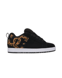 The DC Shoes Womens Court Graffik Shoes in Cheetah & Black